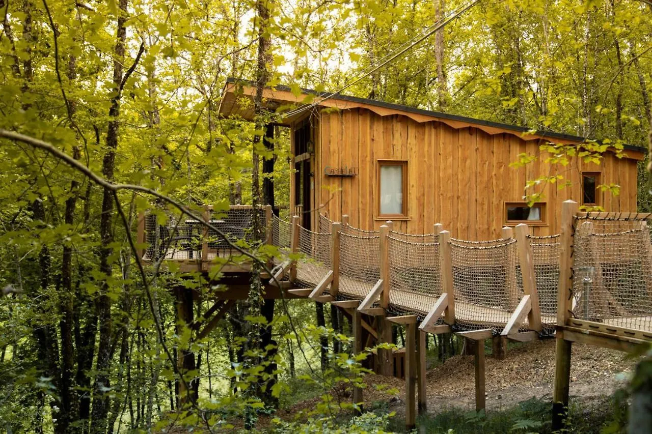 Nid'En'O Cabanes Et Spa Lot Et Dordogne Lamothe-Fenelon فرنسا