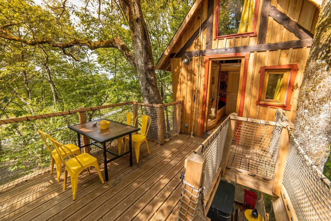 Nid'En'O Cabanes Et Spa Lot Et Dordogne Lamothe-Fenelon フランス